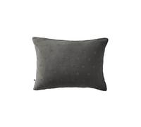 Taie d'Oreiller 50x70cm Gaze de Coton Granit à Fleurs Ajourées - OUREA MOTIF -