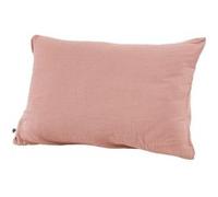Taie d'Oreiller 50x70cm Gaze de Coton Rose Pêche - OUREA - ALTOBUY Rose G