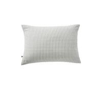 AltoBuy Joel - Taie d'oreiller 50x70cm Gaze de Coton Vichy Coloris Eucalyptus