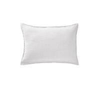 Taie d'Oreiller 50x70cm Lin Lavé Coloris Craie - MARGAUX -