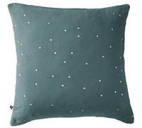 Taie d'Oreiller 60x60cm Gaze de Coton Canard à Pois Dorés - OUREA MOTIF - ALTOBUY Bleu G
