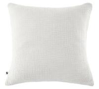 Taie d'oreiller 60x60cm gaze de coton coloris Chantilly - INALIA - ALTOBUY Blanc