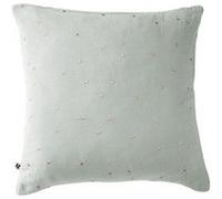 Taie d'Oreiller 60x60cm Gaze de Coton Eucalyptus à Pois Dorés - OUREA MOTIF -