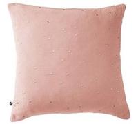 Taie d'Oreiller 60x60cm Gaze de Coton Rose Pêche à Pois Dorés - OUREA MOTIF - ALTOBUY Rose G