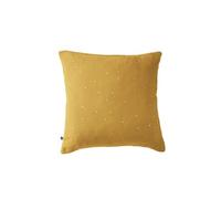 Taie d'Oreiller 60x60cm Gaze de Coton Safran à Pois Dorés - OUREA MOTIF - ALTOBUY Jaune G
