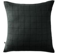 Taie d'Oreiller 60x60cm Gaze de Coton Sapin à Grands Carreaux - OUREA MOTIF - ALTOBUY Vert