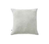 AltoBuy Joel - Taie d'oreiller 60x60cm Gaze de Coton Vichy Coloris Eucalyptus
