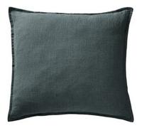 Taie d'Oreiller 60x60cm Lin Lavé Coloris Ardoise - MARGAUX - ALTOBUY Gris G