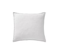 Taie d'Oreiller 60x60cm Lin Lavé Coloris Craie - MARGAUX -