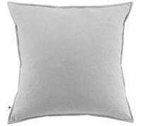 Taie d'Oreiller 63x63cm Flanelle de Coton Coloris Brume - HEDDA -