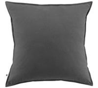Taie d'Oreiller 63x63cm Flanelle de Coton Coloris Orage - HEDDA -