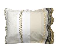 Taie d'oreiller 70x50 cm percale 100% coton MARLOW Miel
