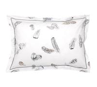 Taie d'oreiller 70x50 cm Percale pur coton PLUMES