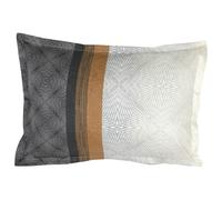 Taie d'oreiller 70x50 cm satin de coton TIAGO noir