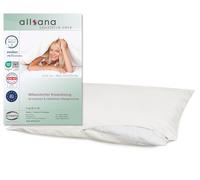 Taie d'oreiller Allsana pour personnes allergiques 40 x 80 cm, linge de lit antiallergique, housse anti-acariens pour les allergies à la poussière