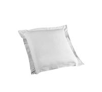 Taie d'oreiller Biolina en coton biologique blanc 63x63