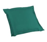 Taie d'oreiller Biolina en coton biologique émeraude 63x63