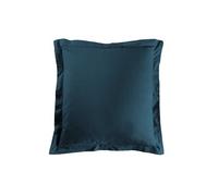Taie d'oreiller carrée 63x63 cm - 100% coton Bleu