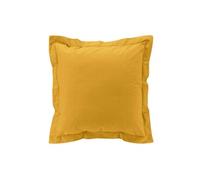 Douceur d'Intérieur Taie d'oreiller Percaline 100% percale de coton 63 x 63 cm Curry