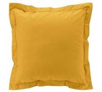 Douceur d'Intérieur Taie d'oreiller Percaline 100% percale de coton 63 x 63 cm Curry