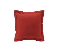 Taie d'oreiller carrée 63x63 cm - Percale 100% coton Tomette