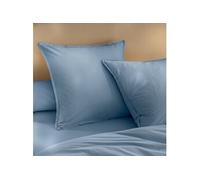 Taie d'oreiller coton lavé - Bleu 50x70 - CELESTE