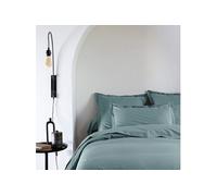 Taie d'oreiller coton percale Bleu 65x65 - - MORPHEE
