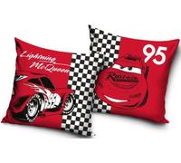 Taie d'oreiller - Disney - Cars - 40x40 cm - Polyester effet velours - Recto/verso motif différent