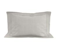 Taie D'oreiller En Coton 57 Fils 50x70 Cm Uni Lin, Par Soleil D'ocre