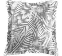 douceur d'intérieur, Taie d'oreiller (63 x 63 cm) Botania Gris, 100% Coton