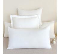 Taie d'oreiller en microfibre douce de grande valeur - Taie d'oreiller, taie d'oreiller respirante à faible allergène, disponible en tailles standard, reine, jumeau, double, reine, roi, euro et carrée