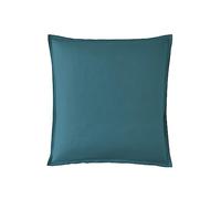 Taie d'oreiller en Percale de Coton, Première, Emeraude, 65x65 cm, Essix, Bleu