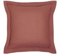 Taie d'oreiller Essential - 63 x 63+5 cm - 100% Coton uni - Terracotta Terracotta G
