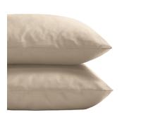 Taie d'oreiller GRACE 50 x 70 cm, set de 2 pc, amande crème, tencel, Clarysse