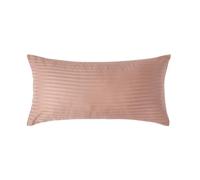 Taie d'oreiller - Homescapes - Rectangulaire - Coton égyptien 330 fils - Beige taupe - Rayures
