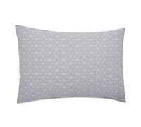 Origin Taie d'oreiller en Bambou - 50 x 70 cm - Blanc et noir
