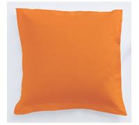 Taie d'oreiller - INTIMITY - Mandarine - 60x60 cm - 100% coton - Uni