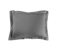 Douceur d'Intérieur – Taie d'oreiller Lina 50 x 70 cm – 100% coton – Anthracite