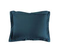 Douceur d'Intérieur Taie d'oreiller Lina – 50 x 70 cm – 100% coton – Bleu