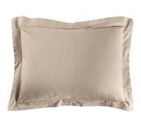 Douceur d'Intérieur Taie d'oreiller Lina 50 x 70 cm 100% coton Sable