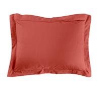 Douceur d'Intérieur – Taie d'oreiller Lina 50 x 70 cm 100% coton Terracotta