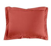 Taie d'Oreiller "Lina" 50x70cm Terracotta Rouge G