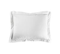 Douceur d'Intérieur – Taie d'oreiller rectangle Lina 50 x 70 cm 100% coton Blanc