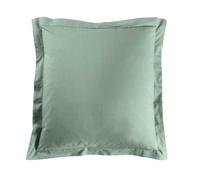 Douceur d'Intérieur Taie d'oreiller Lina 63 x 63 cm 100% coton Sauge