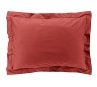 Taie d'Oreiller "Percaline" 50x70cm Terracotta Marron G