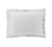 Taie d'oreiller rectangle 50x70 cm - Percale 100% coton Blanc Blanc G