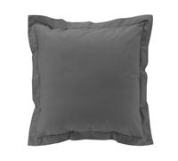 Taie d'oreiller Percaline 63x63cm Gris Acier