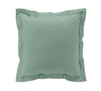 Taie d'oreiller carrée 63x63 cm - Percale 100% coton Tilleul Vert G