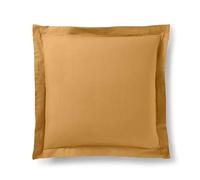 Taie d'oreiller Prémium 63 x 63 cm et 50 x 70 cm (Miel, Taie d'oreiller 63 x 63 cm Volant Plat)