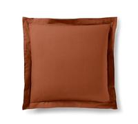Taie d'oreiller Prémium 63 x 63 cm et 50 x 70 cm (Paprika, Taie d'oreiller 63 x 63 cm Volant Plat)
